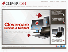 Tablet Screenshot of cleverfish.com